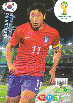 Lee Keun-Ho South Korea Panini 2014 World Cup #240